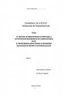 Atestat Intretinerea, defectiunile si repararea instalatiei de racire a autovehiculelor - imaginea1