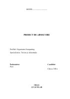 Atestat Organizarea unei petreceri de copii cu ocazia zilei de 1 iunie - imaginea1