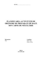 Atestat Planificarea activității de obținere de preparate de bază din carne de măcelărie - imaginea2