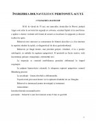 Atestat Îngrijirea bolnavului cu peritonită acută - imaginea38