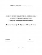 Atestat Procesul tehnologic de obtinere a dulcetei de cirese - imaginea1