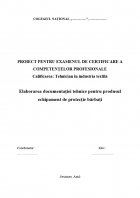 Atestat Elaborarea documentatiei tehnice pentru produsul echipament protectie barbati - imaginea1