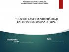 Atestat Tunsori clasice pentru bărbați executate cu mașina de tuns - imaginea26