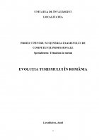 Atestat Evolutia Turismului in Romania - imaginea1