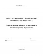Atestat Studiu privind rolul mijloacelor de antrenament în dezvoltarea capacității de performanță - imaginea1
