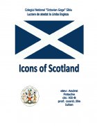 Atestat Icons of Scotland - imaginea1